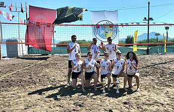 Köyceğiz'de 5. Geleneksel Ulusal Plaj Voleybolu Turnuvası tamamlandı