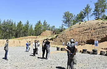 Köyceğiz'de Güvenlik Bölümü öğrencilerinden atışlarda tam isabet