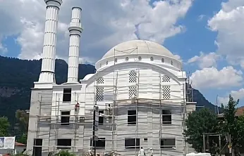 Köyceğiz Zeytinalanı Merkez Camii inşaatı hızla yükseliyor