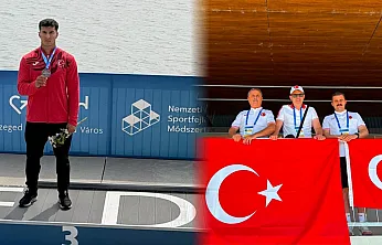 Köyceğizli Kanocu Karahan, Avrupa Şampiyonasını 3 bronz madalya ile tamamladı