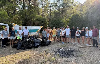 Marmaris Çamurlubük ve İnbükü'nde temizlik seferberliği