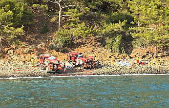 Marmaris Kaymakamlığı'ndan yangın ekiplerine teşekkür