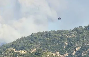 Marmaris'te orman yangını