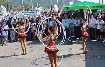 Marmaris'te sonbaharın ritmi Oktoberfest'le yükseldi