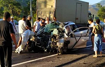 Marmaris'teki kazada 16 yaşındaki çocuk hayatını kaybetti