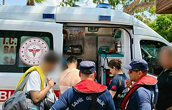 Marmaris ve Fethiye'de teknelerde yaralanan 2 kişiye Sahil Güvenlikten tıbbi tahliye