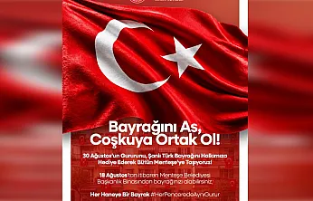 Menteşe Belediyesi'nden 30 Ağustos'a Özel 'Her Haneye Bir Bayrak' Kampanyası