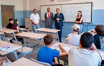Menteşe'de eğitim öğretim yılı hazırlıkları yerinde incelendi