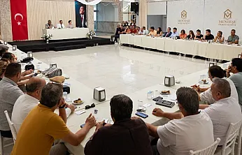 Menteşe'de eğitimde yeni dönem planları görüşüldü