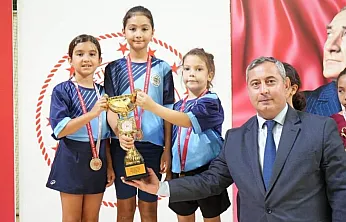 Menteşe'de masa tenisi minikler il birinciliği müsabakaları tamamlandı