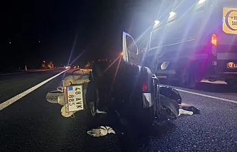 Menteşe'de motosiklet kazası: 1 yaralı