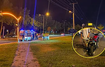 Menteşe'de motosikletliye arkadan çarpıp kaçtı