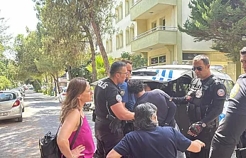 Menteşe'de polise mukavemet gösteren motokurye gözaltına alındı
