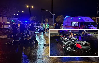Menteşe'de trafik kazası: Motosiklet sürücüsü ağır yaralı