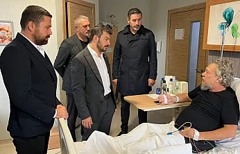 MHP Fethiye İlçe Başkanı Tuğrul Öztürkçü'den Seda Köktener'e geçmiş olsun ziyareti