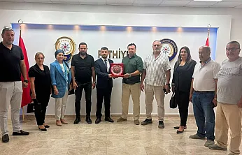 MHP Fethiye İlçe Yönetimi'nden kurumlara ziyaret