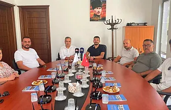 MHP Fethiye İlçe Yönetiminden Esnaf Odası'na ziyaret