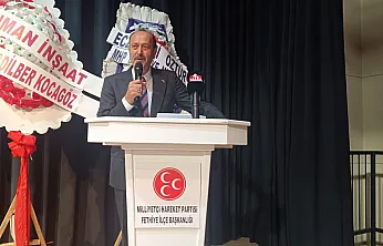 MHP'li Tamer Osmanağaoğlu'ndan Fethiye'de Terörsüz Türkiye Mesajı