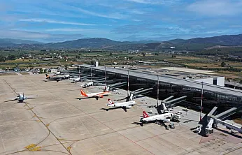 Milas-Bodrum havalimanı 7 ayda 2 milyon 349 bin yolcuya hizmet verdi
