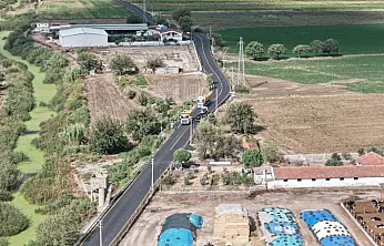 Milas'ta 5,8 kilometrelik yol çalışması tamamlandı