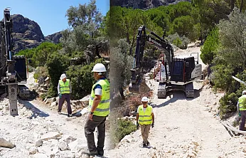 Milas'ta 75 yıllık içme suyu altyapısı yenileniyor