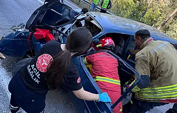 Milas'ta trafik kazası: 2 yaralı