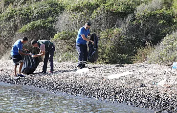 Muğla Büyükşehir'den Gökova ve Göcek'te Kapsamlı Kıyı Temizliği