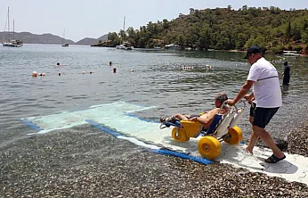 Muğla'da 23 plaj engelli bireylerin hizmetinde