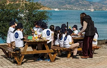 Muğla'da 450 çocuk yaz tatiline doğa koruma bilinciyle giriyor