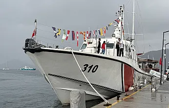 Muğla'da askeri gemiler ziyarete açıldı