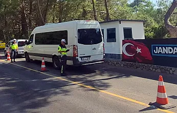 Muğla'da bir haftada 233 araç trafikten men edildi