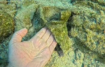 Muğla'da çocuğun dalışta fark ettiği kalıntılar antik izlere işaret etti