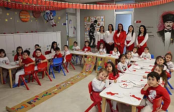 Muğla'da Cumhuriyet Çocukların Hayalleriyle Renklendi