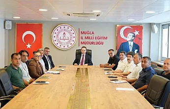 Muğla'da eğitim faaliyetleri değerlendirildi