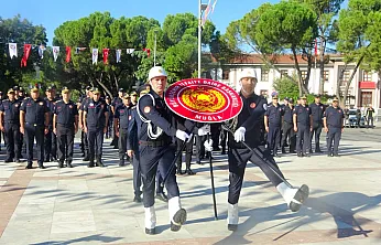 Muğla'da İtfaiye Haftası çelenk sunma töreniyle başladı