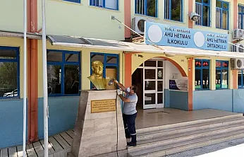 Muğla'da okul bahçeleri yeni döneme hazırlanıyor