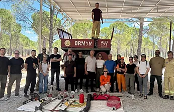 Muğla'da orman yangın gönüllüsü eğitimleri devam ediyor