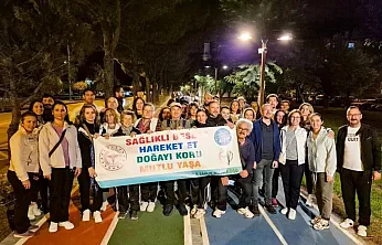 Muğla'da Sağlıkçılar, Dünya Kalp Günü'nde 'Sağlıklı Yaşam' için yürüdü
