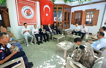 Muğla'da şehit yakınları ve gaziler aşure etkinliğinde bir araya geldi