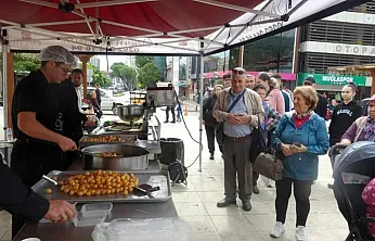 Muğla'da Sıtkı Davut Koçman anısına lokma hayrı yapıldı