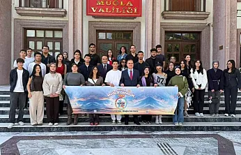Muğla'da üniversiteli gençler 'Gelin Tanış Olalım' programıyla kenti keşfediyor
