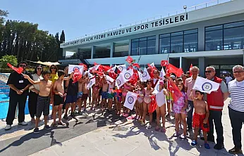 Muğla'da 'Yeşilden Maviye' Projesiyle Çocuklara Yüzme Eğitimi