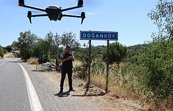 Muğla'da ziraat yangınlarına dron destekli denetim