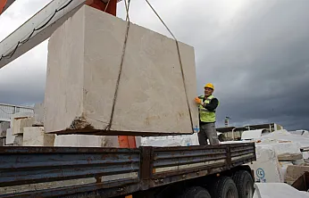Muğla'dan 60 ülkeye satılan mermerden 100 milyon doların üzerinde ihracat geliri sağlandı