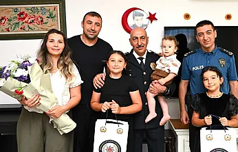 Muğla Emniyet Müdürü Karadeniz, şehit ailesini ziyaret etti