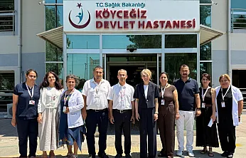 Muğla İl Sağlık Müdürü Dr. Eriş Başaran Akça, Köyceğiz ve Ortaca Devlet Hastanelerini Ziyaret Etti