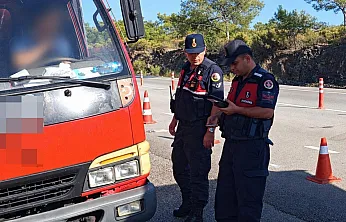 Muğla Jandarma trafik timlerince bir haftada 202 araç trafikten men edildi