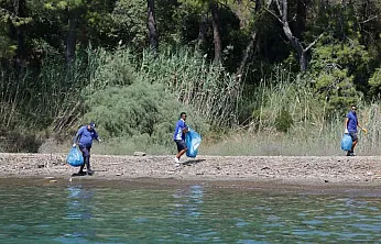 Muğla'nın Cennet Koylarında 306 Tonluk Temizlik