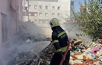 Muğla'nın Menteşe ilçesinde korkutan yangın