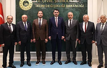 Muğla'nın öncelikli projeleri Bakan Kurum'a iletildi
